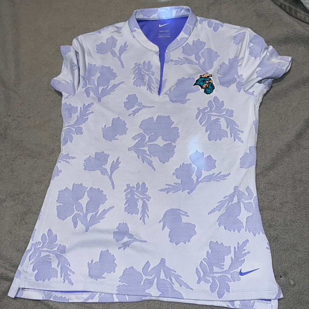 Nike Dry Fit Adult Small Coastal Carolina Golf Shirt